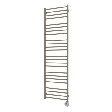 Vertaduro - Badeværelsesradiator med termostat SIMONE 600W 174x50 cm taupe