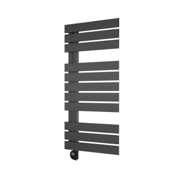 Vertaduro - Badeværelsesradiator med termostat ZIVA 500W 109x50 cm antracit