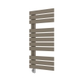 Vertaduro - Badeværelsesradiator med termostat ZIVA 500W 109x50 cm taupe