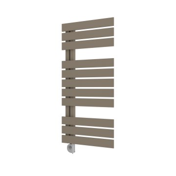 Vertaduro - Badeværelsesradiator med termostat ZIVA 500W 109x50 cm taupe