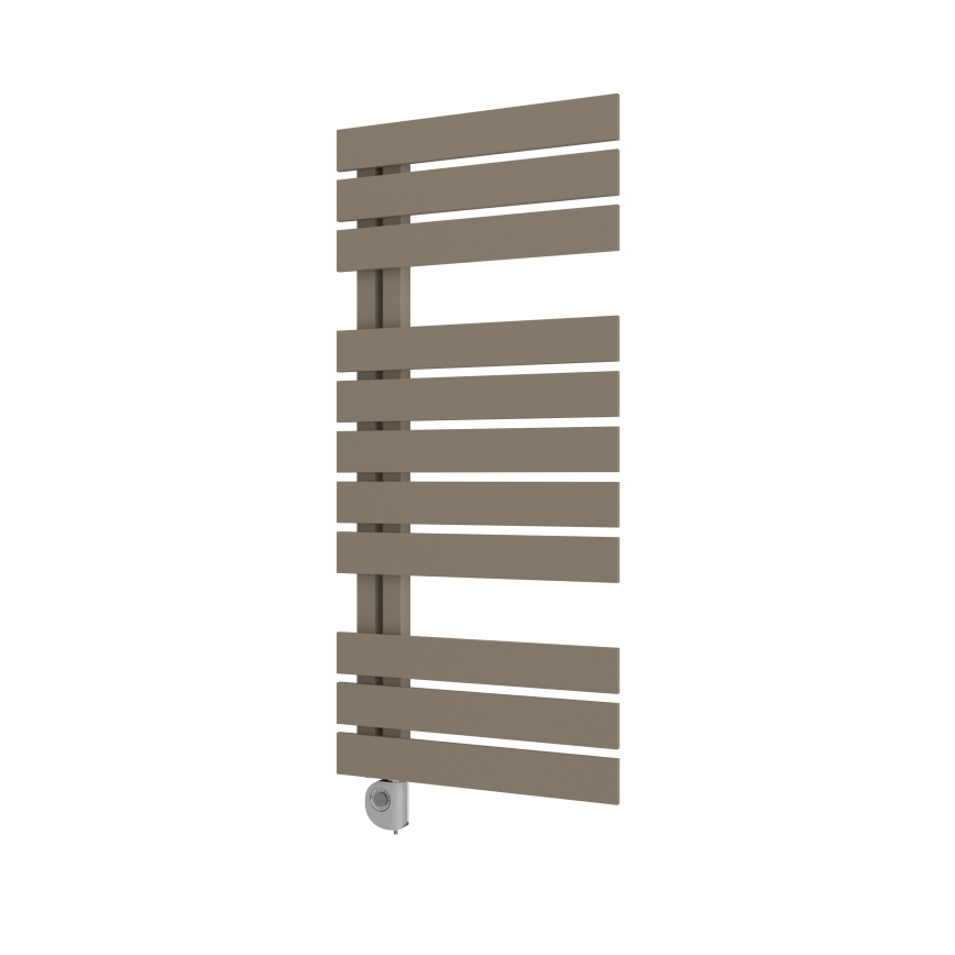 Vertaduro - Badeværelsesradiator med termostat ZIVA 500W 109x50 cm taupe