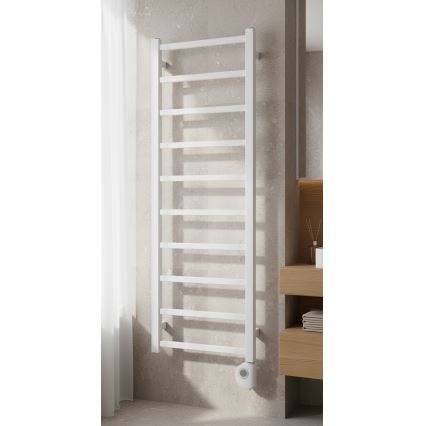 Vertaduro - Badeværelsesradiator med termostat ZOE 400W 114x40 cm hvid