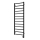 Vertaduro - Badeværelsesradiator med termostat ZOE 400W 150x50 cm sort