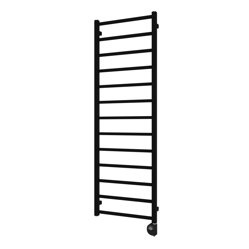 Vertaduro - Badeværelsesradiator med termostat ZOE 400W 150x50 cm sort