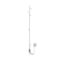 Vertaduro - Elektrisk håndklædetørrer MEDA 37 W 118 x 16 cm hvid