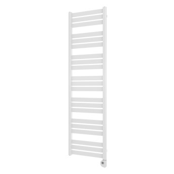 Vertaduro - LUCY badeværelsesradiator med termostat, 800W, 177x50 cm, hvid