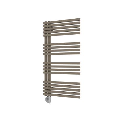 Vertaduro - MICHELLE badeværelsesradiator med termostat 600W 97x50 cm taupe