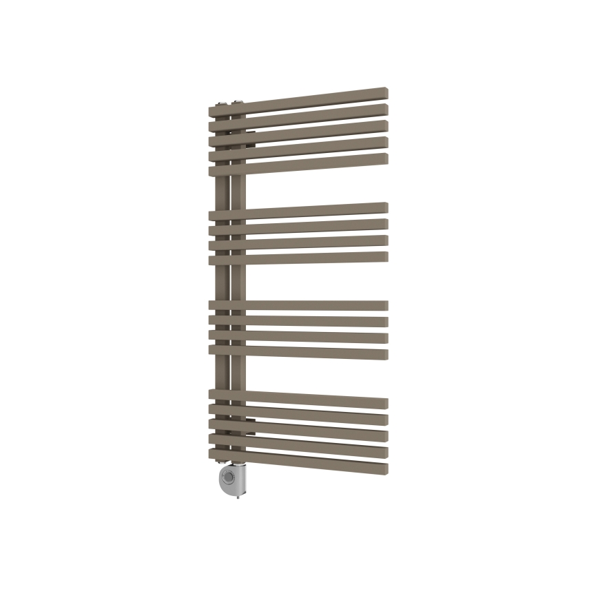 Vertaduro - MICHELLE badeværelsesradiator med termostat 600W 97x50 cm taupe