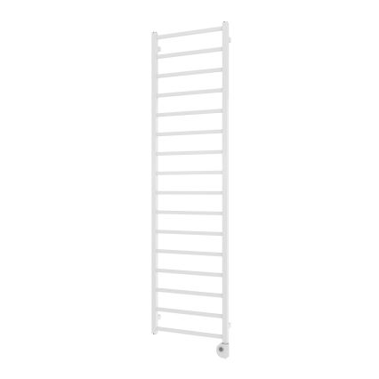 Vertaduro - ZOE badeværelsesradiator med termostat, 400 W, 186 x 50 cm, hvid