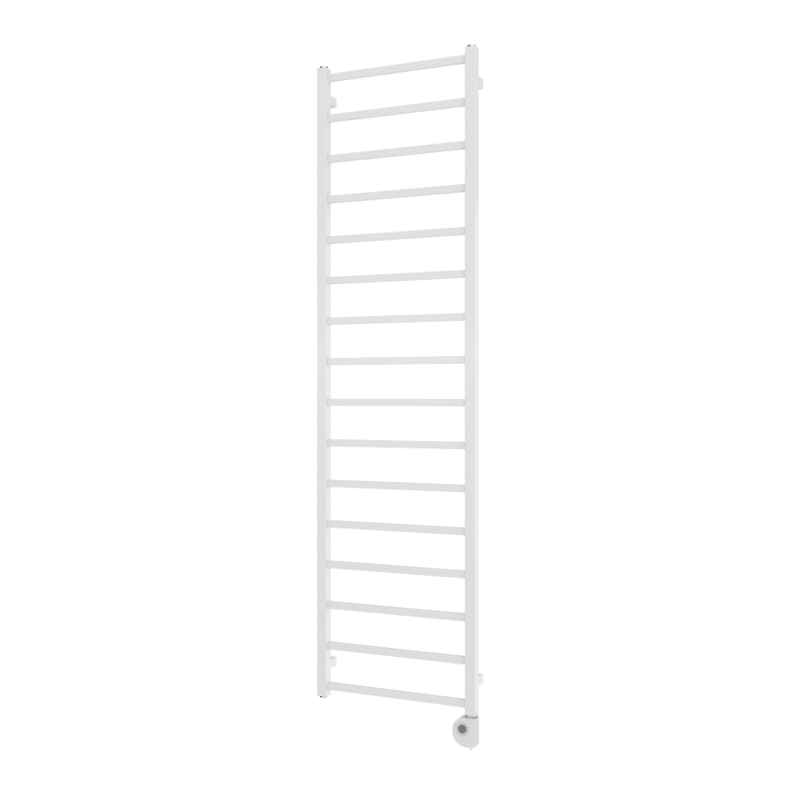 Vertaduro - ZOE badeværelsesradiator med termostat, 400 W, 186 x 50 cm, hvid