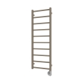 Vertaduro - ZOE badeværelsesradiator med termostat, 400W, 114x40 cm, taupe