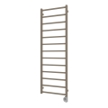 Vertaduro - ZOE badeværelsesradiator med termostat 400W 150x50 cm taupe