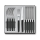 Victorinox - Bestiksæt SWISS MODERN, 12 dele, sort
