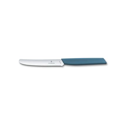 Victorinox - Bestiksæt SWISS MODERN 12 stk. blå