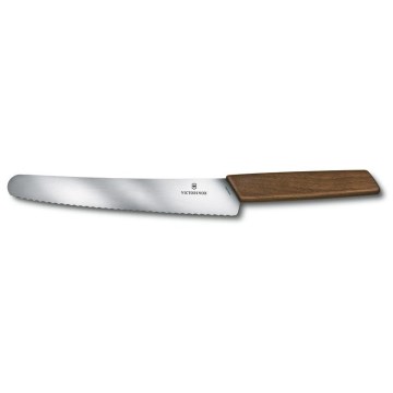 Victorinox - Brødkniv SWISS MODERN 22 cm valnød