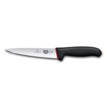 Victorinox - DUAL GRIP kødkniv 16 cm, sort