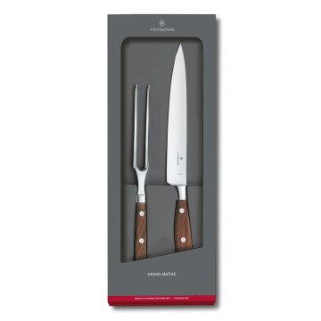 Victorinox - GRAND MAITRE serveringssæt 2 stk. i ahorn
