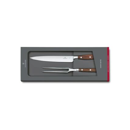 Victorinox - GRAND MAITRE serveringssæt 2 stk. i ahorn