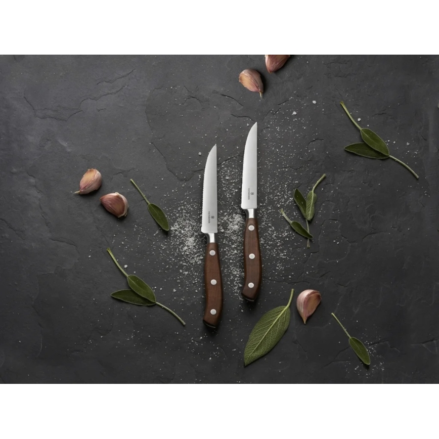 Victorinox - GRAND MAITRE steakknivsæt 12 cm, 2 stk., ahorn