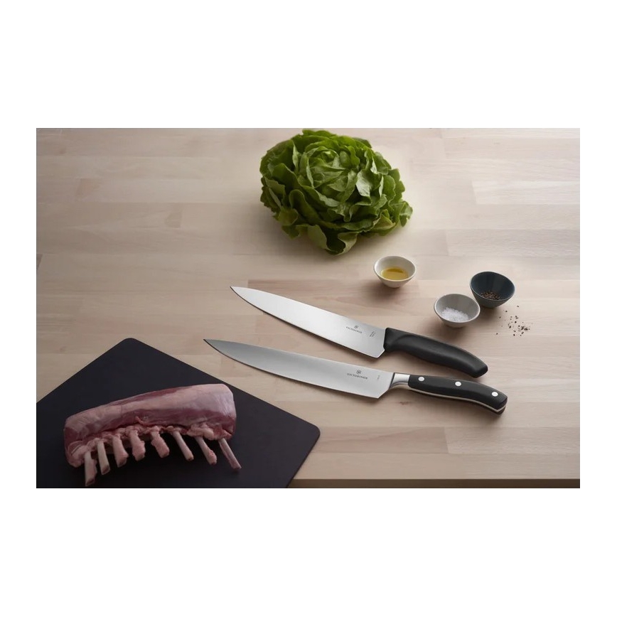 Victorinox - Kokkekniv GRAND MAITRE 25 cm, sort