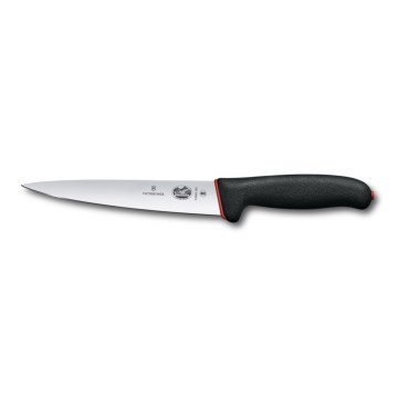 Victorinox - Kødkniv DUAL GRIP 18 cm sort