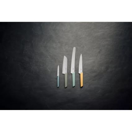 Victorinox - Køkkenkniv Santoku SWISS MODERN 17 cm grøn