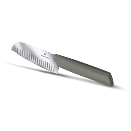Victorinox - Køkkenkniv Santoku SWISS MODERN 17 cm grøn