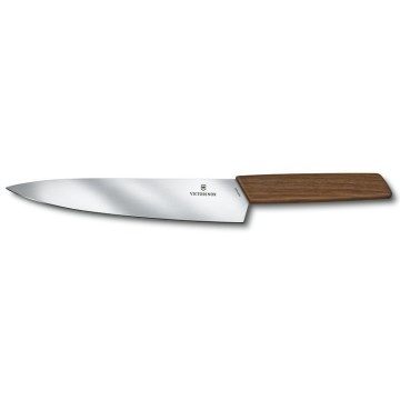 Victorinox - Køkkenkniv SWISS MODERN 22 cm, valnøddeskaft