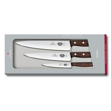 Victorinox - Køkkenknivsæt WOOD, 3 stk., i ahorn