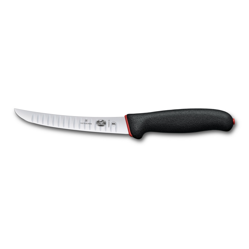 Victorinox - Køkkenudbeningskniv DUAL GRIP 15 cm sort