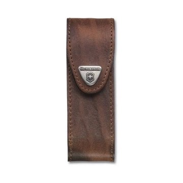 Victorinox - Læderskede til lommekniv 11,1 cm brun