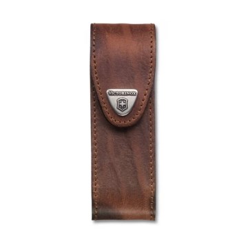 Victorinox - Læderskede til lommekniv 11,1 cm brun