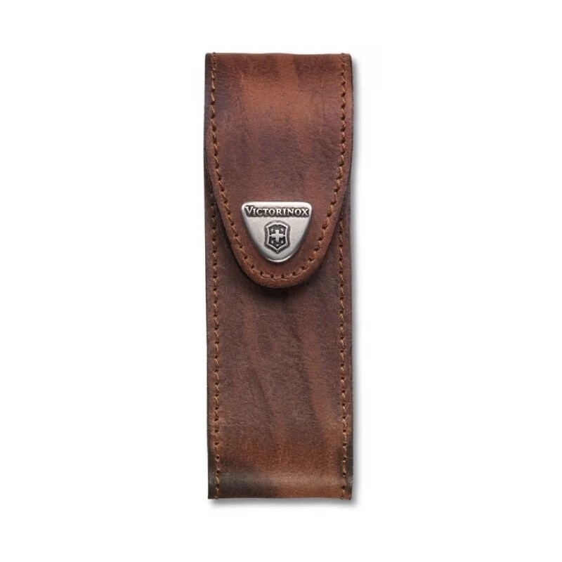 Victorinox - Læderskede til lommekniv 11,1 cm brun