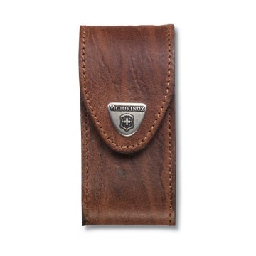 Victorinox - Læderskede til lommekniv 9,1 cm brun