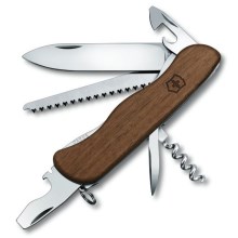 Victorinox - Multifunktionel lommekniv 11,1 cm/10 funktioner træ