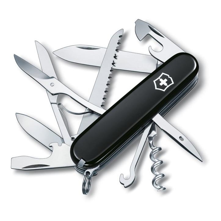 Victorinox - Multifunktionel lommekniv 9,1 cm/15 funktioner sort