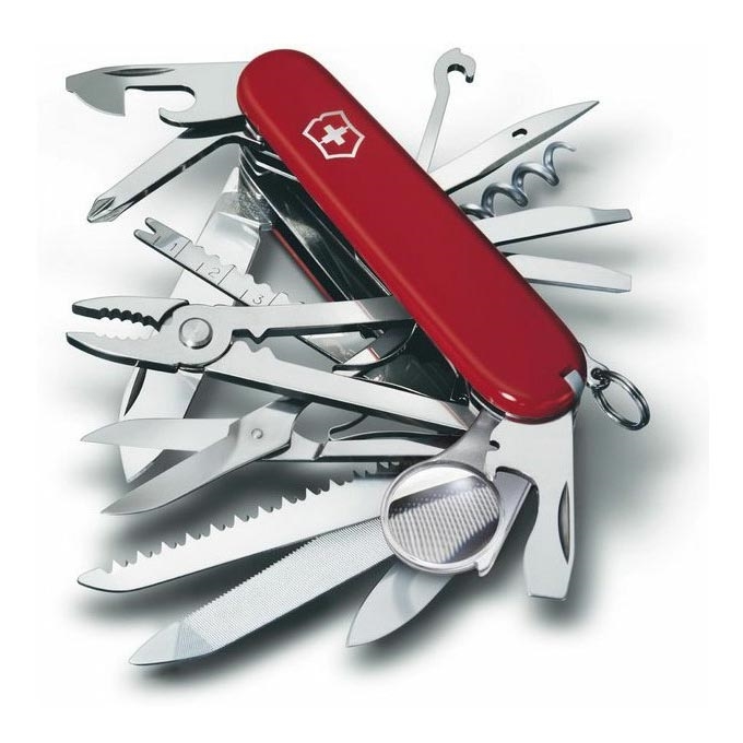 Victorinox - Multifunktionel lommekniv 9,1 cm/33 funktioner rød