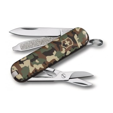 Victorinox - Multifunktionel lommekniv CLASSIC SD 5,8 cm/7 funktioner camouflage