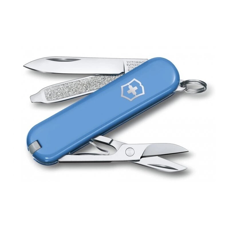 Victorinox - Multifunktionel lommekniv CLASSIC SD 5,8 cm/7 funktioner lyseblå