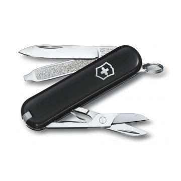 Victorinox - Multifunktionel lommekniv CLASSIC SD 5,8 cm/7 funktioner sort