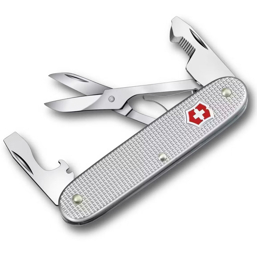 Victorinox - Multifunktionel lommekniv COMPANION SLIM ALOX 9,3 cm/6 funktioner sølvfarvet