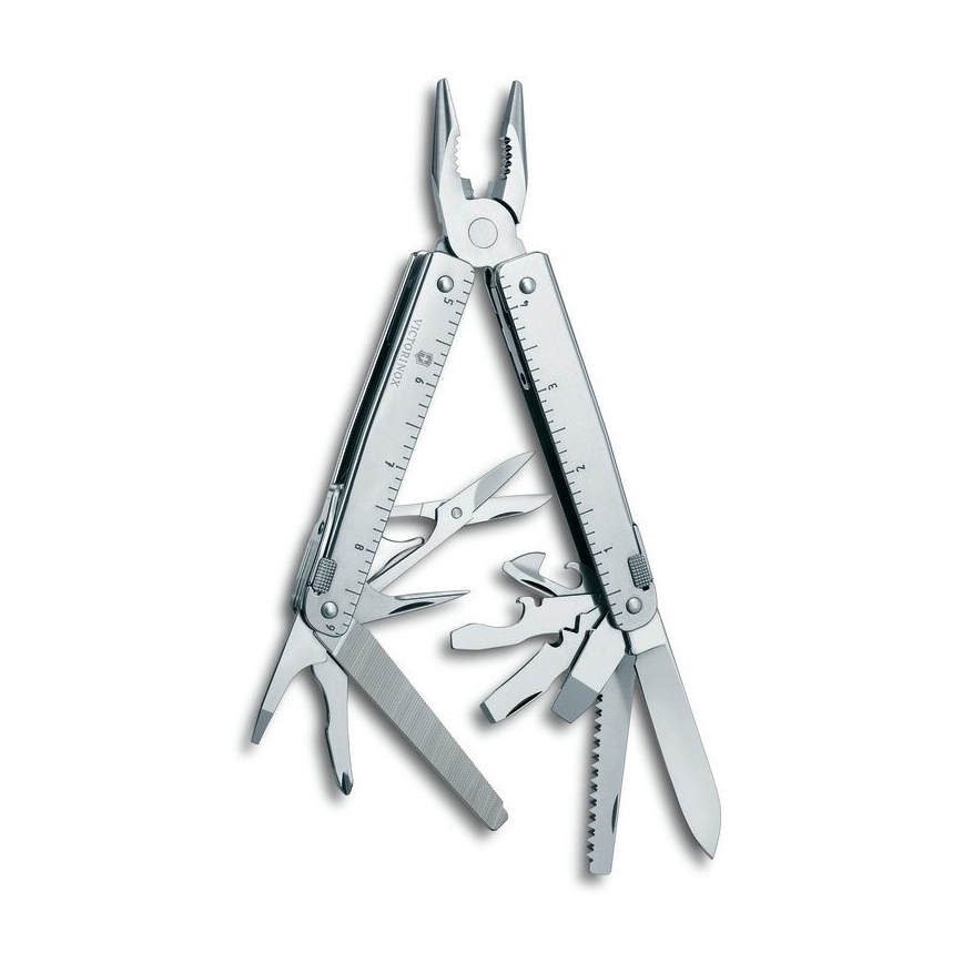 Victorinox - Multifunktionel lommekniv med værktøjer 11,5 cm/26 funktioner krom
