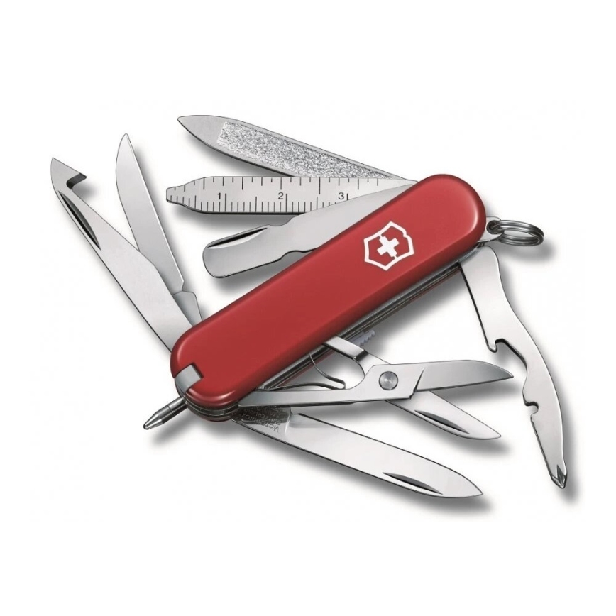 Victorinox - Multifunktionel lommekniv MINICHAMP 5,8 cm/18 funktioner rød