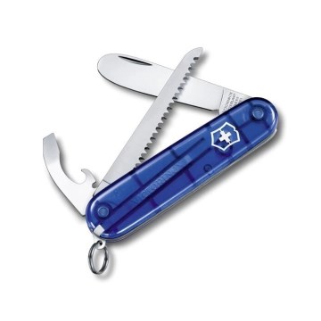 Victorinox - Multifunktionel lommekniv MY FIRST VICTORINOX 8,4 cm/8 funktioner blå