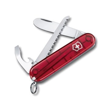 Victorinox - Multifunktionel lommekniv MY FIRST VICTORINOX 8,4 cm/8 funktioner rød