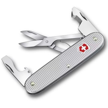Victorinox - Multifunktionelt lommeværktøj COMPANION SLIM ALOX 9,3 cm/6 funktioner sølvfarvet