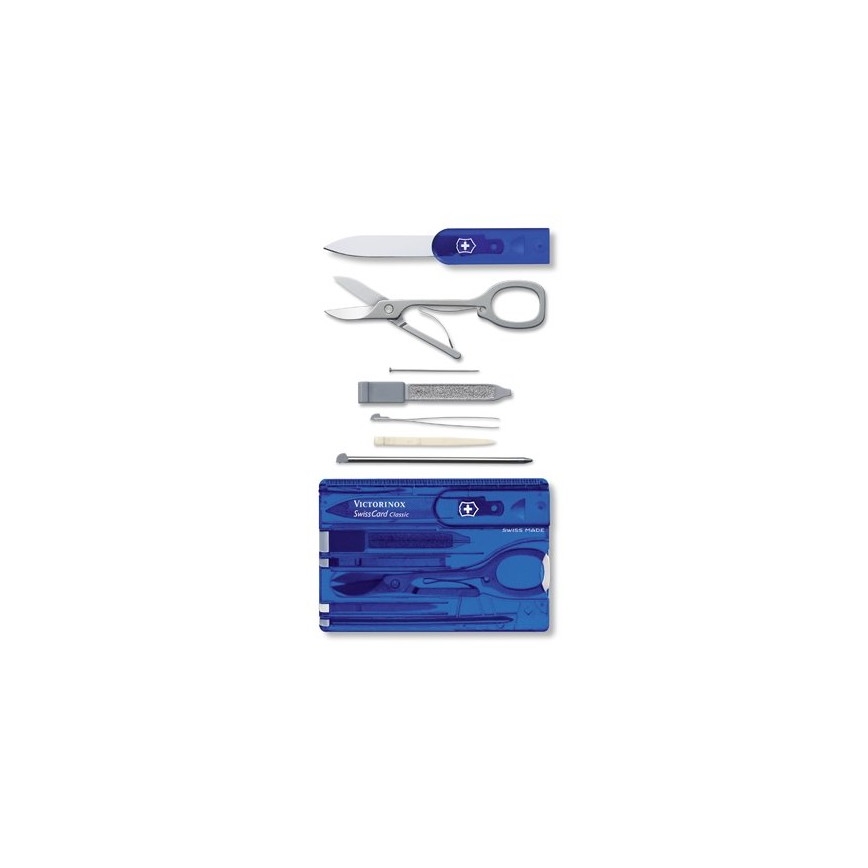 Victorinox - Multifunktionelt sæt 10 funktioner blå