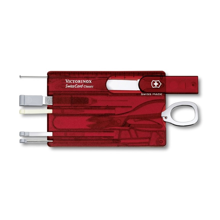 Victorinox - Multifunktionelt sæt 10 funktioner rød