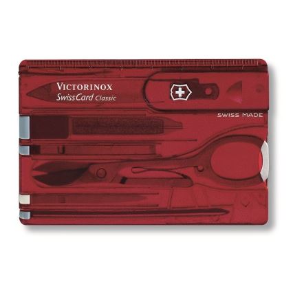 Victorinox - Multifunktionelt sæt 10 funktioner rød