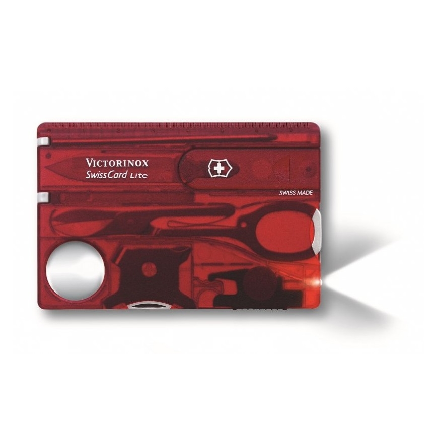 Victorinox - Multifunktionelt sæt 13 funktioner rød